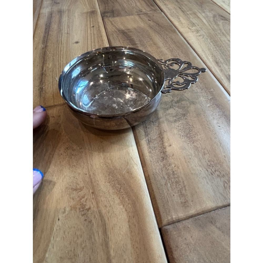Vintage Lunt Silver Plate Vintage Miniature Porringer Bowl